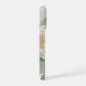 Light Neutral Abstract Botanical with Soft Sage  (Côté droit)