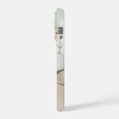 Light Neutral Abstract Botanical with Soft Sage  (Côté gauche)