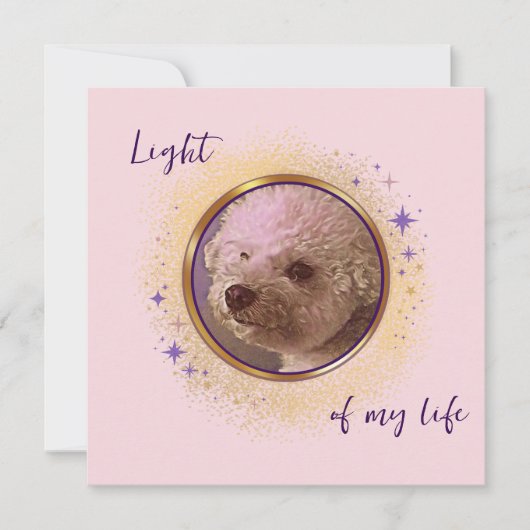 Light of My Light Card (Voorkant)