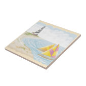 Light One Lighthouse Tegeltje (Zijkant)