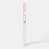 Light Pink Geometric Minimal iPhone Case iPhone 16 Hoesje (Linkerkant)