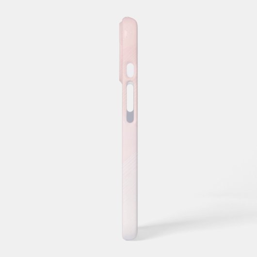 Light Pink Geometric Minimal iPhone Case iPhone 16 Hoesje (Linkerkant)