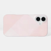 Light Pink Geometric Minimal iPhone Case iPhone 16 Hoesje (Achterkant horizontaal)