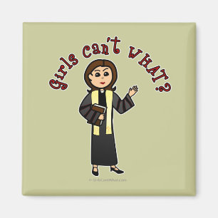 Light Preacher Girl Magneet
