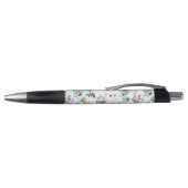 Light Pretty Summer Floral Personalised Pen (Bovenkant)