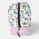 Light Pretty Summer Floral Personalised Toilettasje (Rechts)