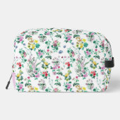 Light Pretty Summer Floral Personalised Toilettasje (Achterkant)