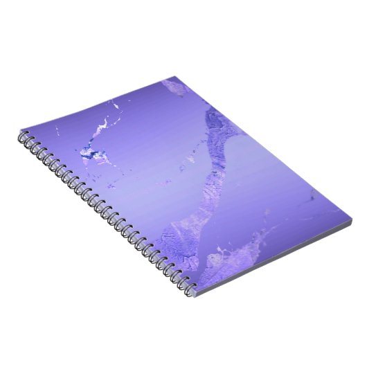 Light Purple with Metallic Accents Notebook Notitieboek (Rechterzijde)