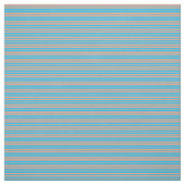Light Salmon & Deep Sky Blue Pattern Stof (Swatch)