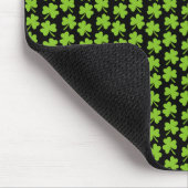 Light Shamrocks Black Muismat (Hoek)