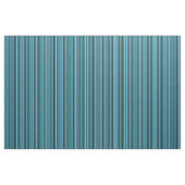Light Sky Blue, Black & Dark Cyan Pattern Stof (Yard (91,4 cm))