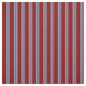 Light Sky Blue en Maroon Colour Lines Stof (Swatch)