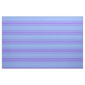 Light Sky Blue en Paars Pattern Stof (Yard (91,4 cm))