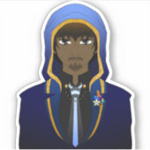 Light_Skylar Sticker (Voorkant)