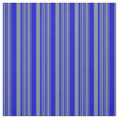 Light Slate Grey & Blue Stripes/Lines Pattern Stof (Swatch)