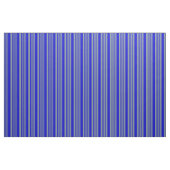 Light Slate Grey & Blue Stripes/Lines Pattern Stof (Fat Quarter)