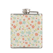 Light Spring Busy Floral - Aangepast Heupfles (Achterkant)