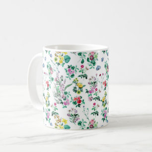 Light Spring Floral Pattern Koffiemok