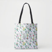 Light  Summer Floral Pattern Draagtas (Voorkant)