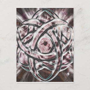 Light Triquetra Briefkaart