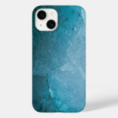 Light Turquoise Abstract Ice Case-Mate iPhone Case (Achterkant)
