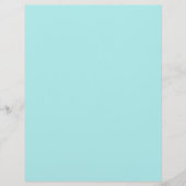 Light Turquoise Letterhead (Voorkant)