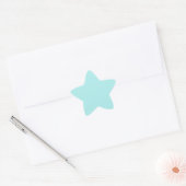 Light Turquoise Ster Sticker (Envelop)