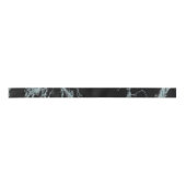 Light Turquoise Vein Black Marble Kijk uit Lint (Voorkant)