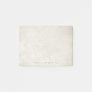 Light Umber Brown Urban Grunge Post-it® Notes