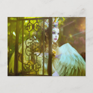 Light Unicorn Princess Briefkaart