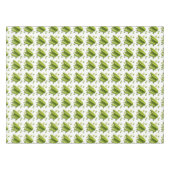 Light Vegetable Cucumber Floral Pattern Tafelkleed (Voorkant (Horizontaal))