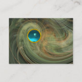 LIGHT VORTEX AQUAMARINE blue yellow grijs Visitekaartje (Achterkant)
