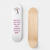 Light Woman Golfer Skateboard (Voorkant)