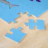 Light Woman Scuba Diver Legpuzzel (Zijkant)