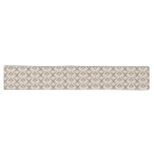 Light Wood Chevron Pattern Mooi Lange Tafelloper (Horizontaal)
