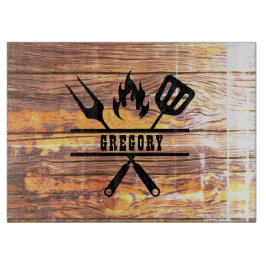 Light Wood Grillmaster Utensil  Snijplank