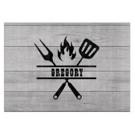 Light Wood Grillmaster Utensil  Snijplank