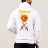 Light zip-up sweat - shirt à capuche HimLight (Dos)