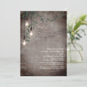 Lightbulb Botanical Garland Brick Virtual Kaart (Staand voorkant)