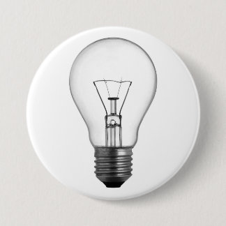 Lightbulb Ronde Button 7,6 Cm