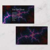 Lightcleave - Fractal Art Visitekaartje (Voorkant / Achterkant)
