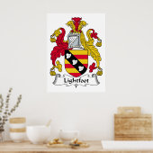 Lightfoot Family Crest Poster (Keuken)