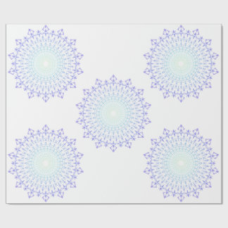 LightGreen-LightPurple Diamond Edge-inpakpapier Cadeaupapier