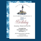Lighthouse 101st Birthday Kaart