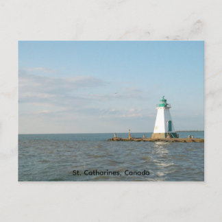 Lighthouse At Lake Ontario Briefkaart