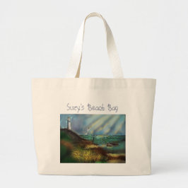 Lighthouse Beach Bag Grote Tote Bag