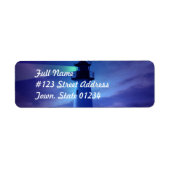 Lighthouse Beacon Mailing Label (Voorkant)