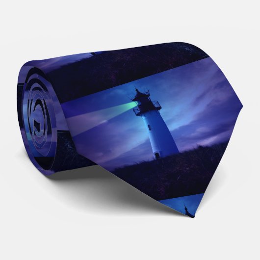 Lighthouse Beacon Stropdas (Opgerold)