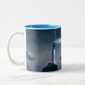 Lighthouse blue mug (Gauche)