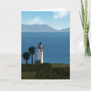 Lighthouse-briefkaart Kaart